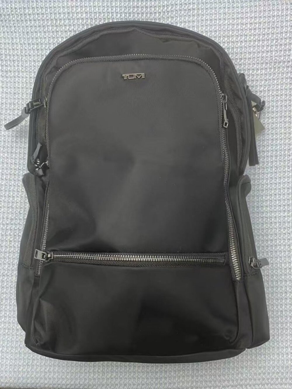 Tumi Voyageur Black Backpack - Carson 17"x12"x5.5"